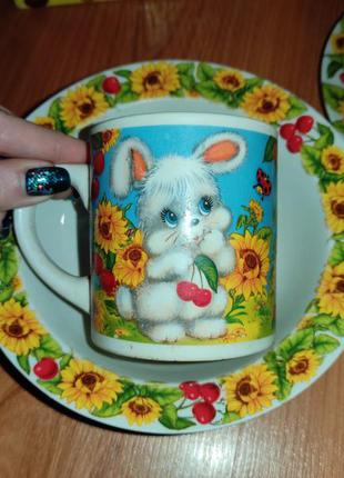 Набор детской посуды