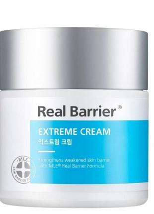 Защитный крем для сухой и чувствительной кожи real barrier extreme cream