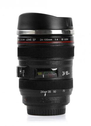 Стакан в виде объектива canon ef24-105mm lens, 350 мл