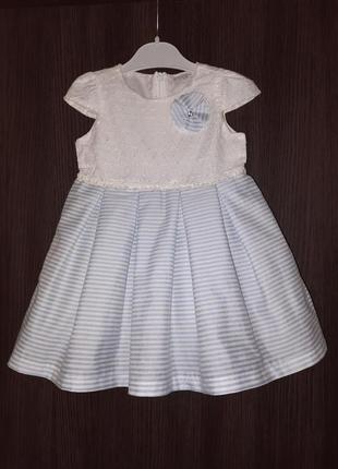 Нарядное платье на девочку baby rose1 фото