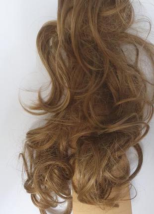 Перука,накладні волосся,шпилька - русявий колір волосся1 фото