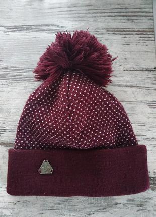 Twistedsoul дитяча тепла зимова шапка колір бордо