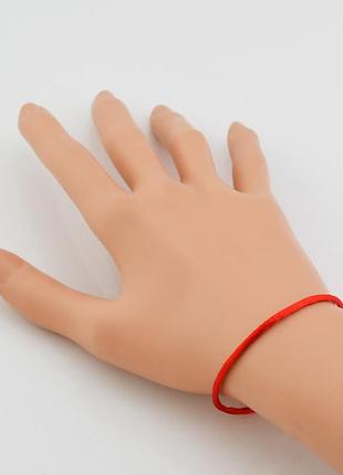 Красная нить серебро 925 браслет предохраняет 40334 фото