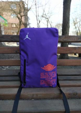 Рюкзак jordan air purple1 фото