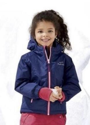 Лижня термо мембранная курточка для девочки lupilu 86-92 см