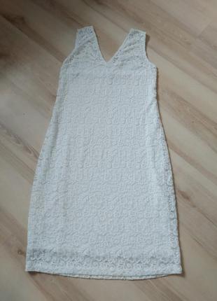 Платье гипюровое 2