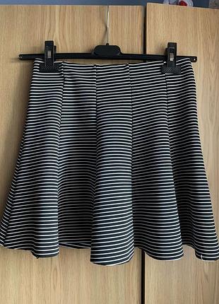 Фактурна спідниця сонце topshop