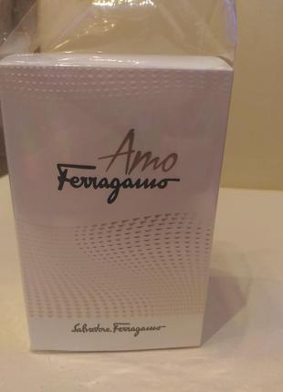 Парфюмированная вода salvatore ferragamo amo, 30мл8 фото