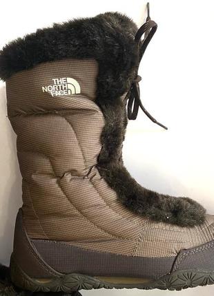 Оригинальные зимние ботинки the north face сапожки