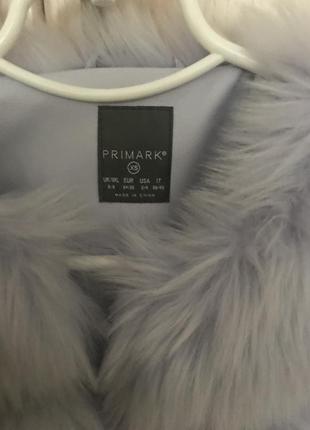 Полушубок primark из искусственного меха2 фото