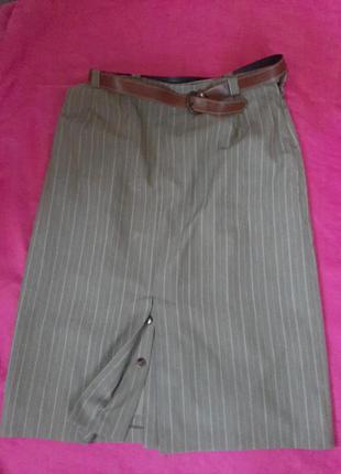 Юбка в полоску хакки