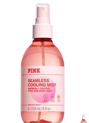 Мист для лица и тела seamless cooling mist от victoria's secret pink