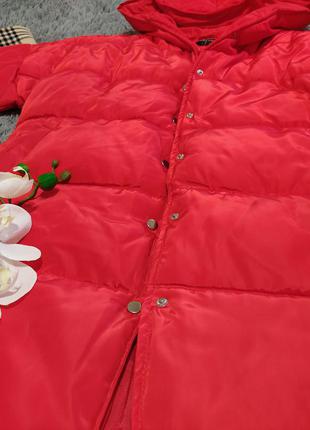 Куртка пальто пуховик 38/м +подарунок