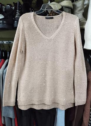 Шикарный красивый нарядный свитер esmara р l ц 390 гр👍❤️2 фото