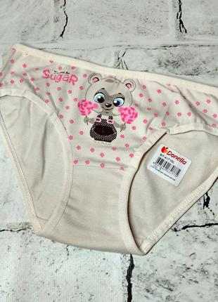 Трусики трусы детские для девочки 8-9 донелла, мишка