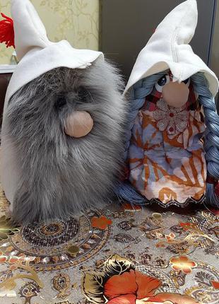 Домовята, игрушки, набор.