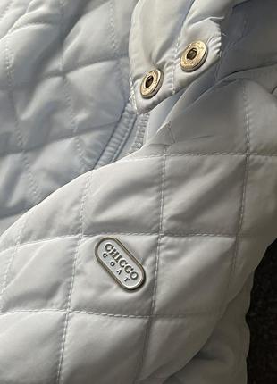 Теплая курточка бренд chicco3 фото