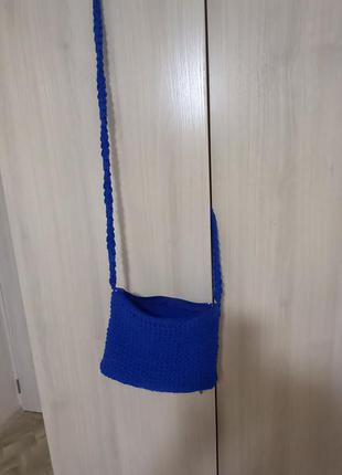 Сумочка женская  ручная робота!новая.нитка полушерсть.