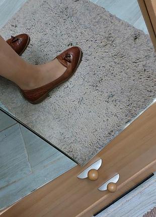 Обалденные лоферы из натуральной кожи hobbs р.38.5-39 4