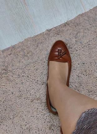 Обалденные лоферы из натуральной кожи hobbs р.38.5-39 3