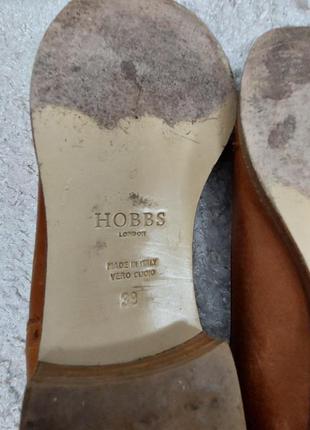 Обалденные лоферы из натуральной кожи hobbs р.38.5-39 9