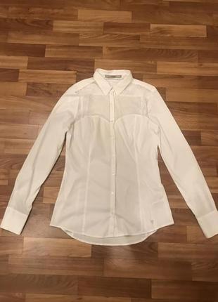 Сорочка з ажурними вставками