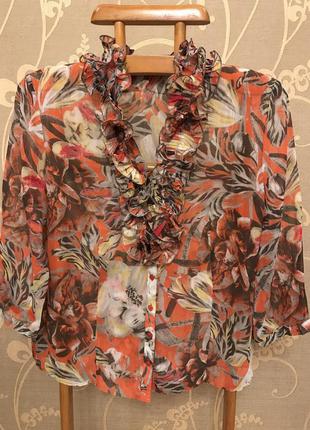 Дуже гарна і стильна брендовий блузка в кольорах.