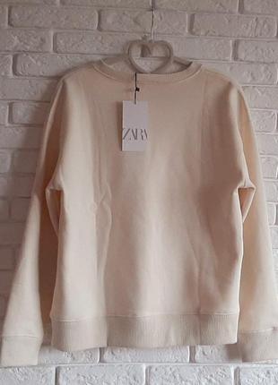 Свитшот с принтом zara. 6