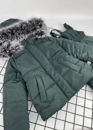 Теплий зимовий комплект на лижі