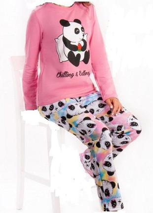 Тепла піжама дом костюм панда