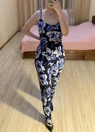 Комбінезон в квітковий принт