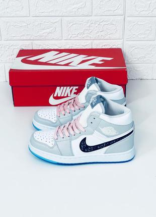 Кроссовки хайтопы женские nike air jordan кросовки найк аир джордан2 фото