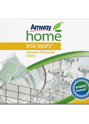 Таблетки для автоматичних посудомийних машин dish drops (60 шт./уп.)1 фото