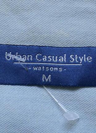 Джинсовая рубашка без воротника от urbaan casual style by watsons2 фото