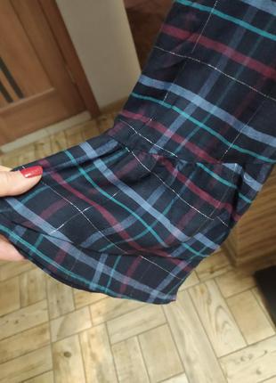 Распродажа‼️рубашка-блуза из натуральной ткани.оригинальный фасон.размер 40(46),m,l(12)7 фото