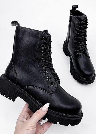 Акция!! 🔥стильные ❄️ кожаные ботинки 1600  грн.