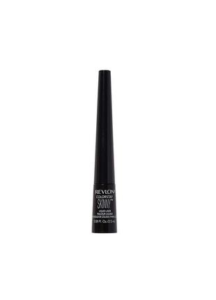 Подводка для глаз с тонкой кистью revlon colorstay skinny liquid eyeliner