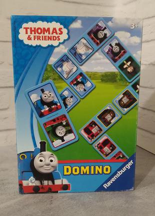 Дитяче доміно з паровозами thomas & friends ravensburger