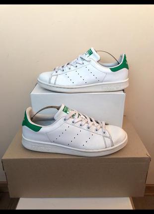 Шкіряні кросівки, кеди adidas stan smith