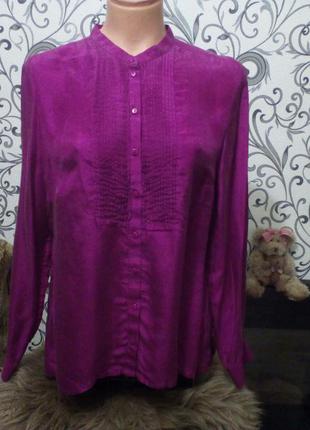 🌼 шикарнючая блузка 🌼 100 % шелк ! 🌼 monsoon silk  🌼1 фото