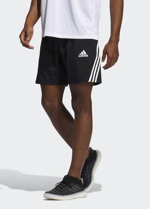 Шорты мужские для фитнеса adidas aeroready 3-stripes 8-inch gm06431 фото