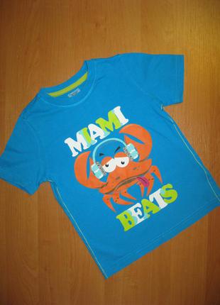 Футболка "f&f" розмір 3-4 роки. ріст 104 див.