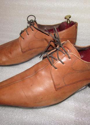 Чоловічі повністю шкіряні туфлі base london індія р 451 фото