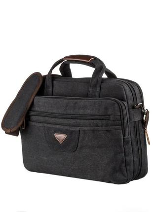 Сумка чоловіча для ноутбука текстильна