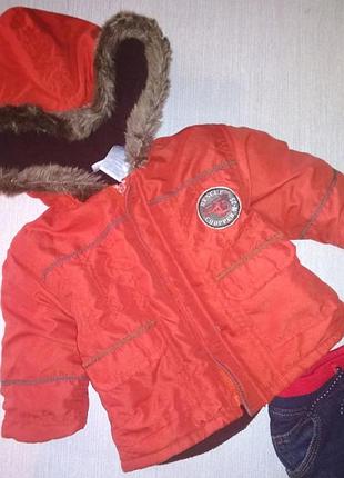 Куртка 6-9 мес 2
