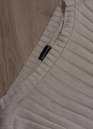 Свободный лёгкий белый джемпер свитер свитшот кофта4 фото