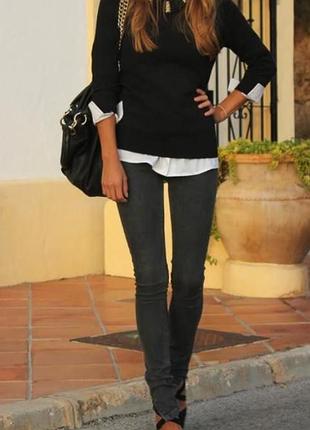 Сірі темно-сірі вузькі завужені джинси скіні skinny up fashion