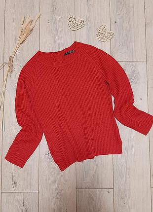 Atmosphere червоний теплий светр s-m