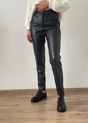 Штани штани з еко-шкіри шкіряні якісні трендові