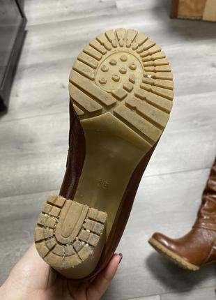 Чоботи зима натуральна шкіра італія